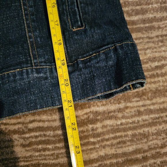 Cute Jean Jacket - Dark Wash - Picture 7 of 11